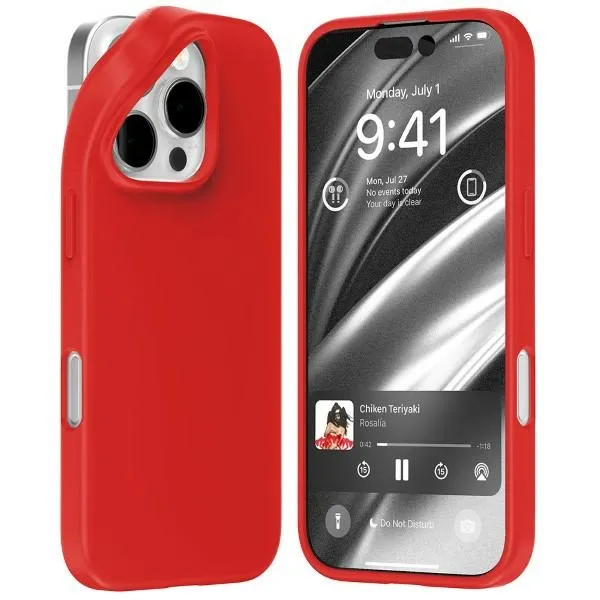 Etui Mercury Soft iPhone 16 Pro Czerwony