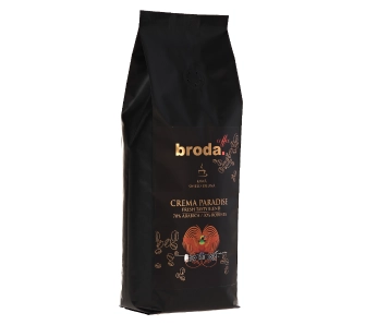 Kawa ziarnista Broda Coffee Crema Paradise Fresh Tasty Blend 500g
