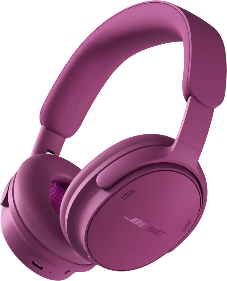 Słuchawki bezprzewodowe Bose QuietComfort Headphones (2nd Gen) Rosewood Mauve Nauszne Bluetooth 5.4 Fioletowy
