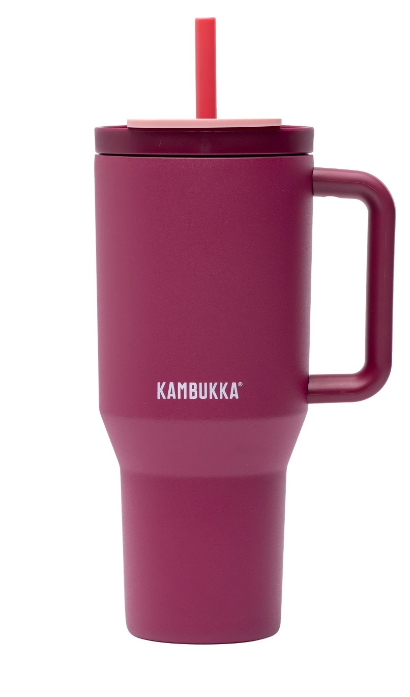 Kubek termiczny Kambukka Rio 0,95l Burgundy Bloom