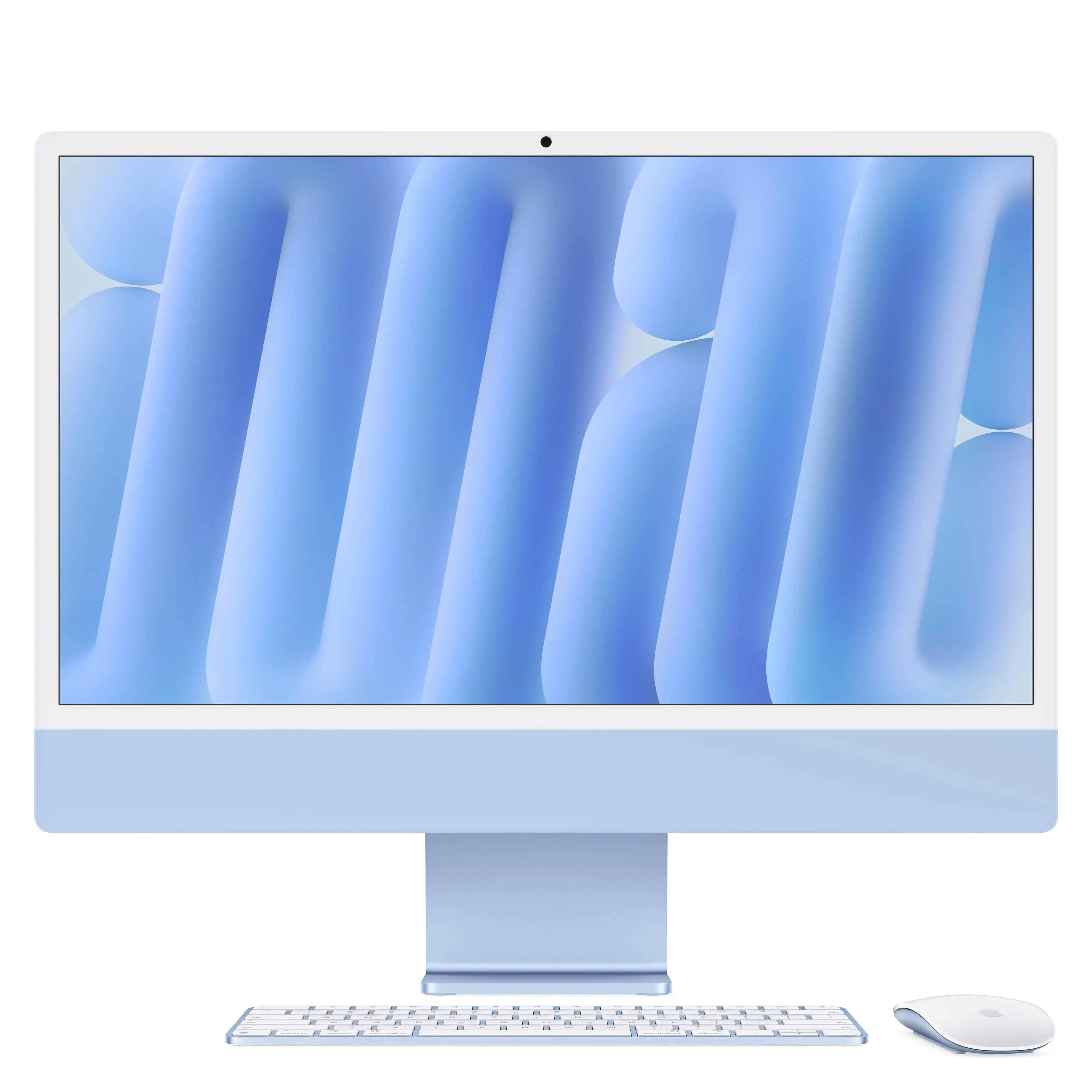 Apple iMac Retina 4.5K M6 10-rdzeni 24" 16GB RAM 256GB Dysk SSD macOS Niebieski