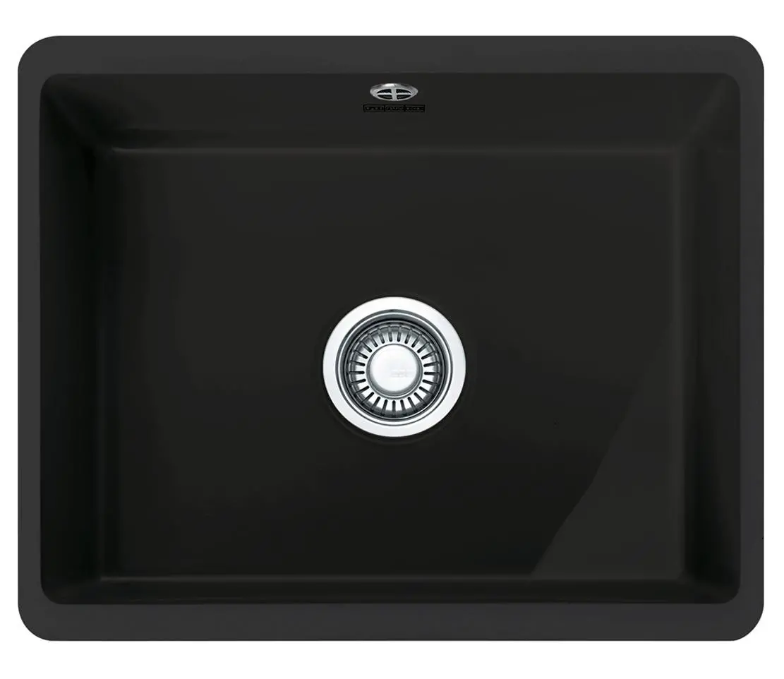 Zlewozmywak Franke Kubus KBK 110-50 Ceramiczny Czarny matowy