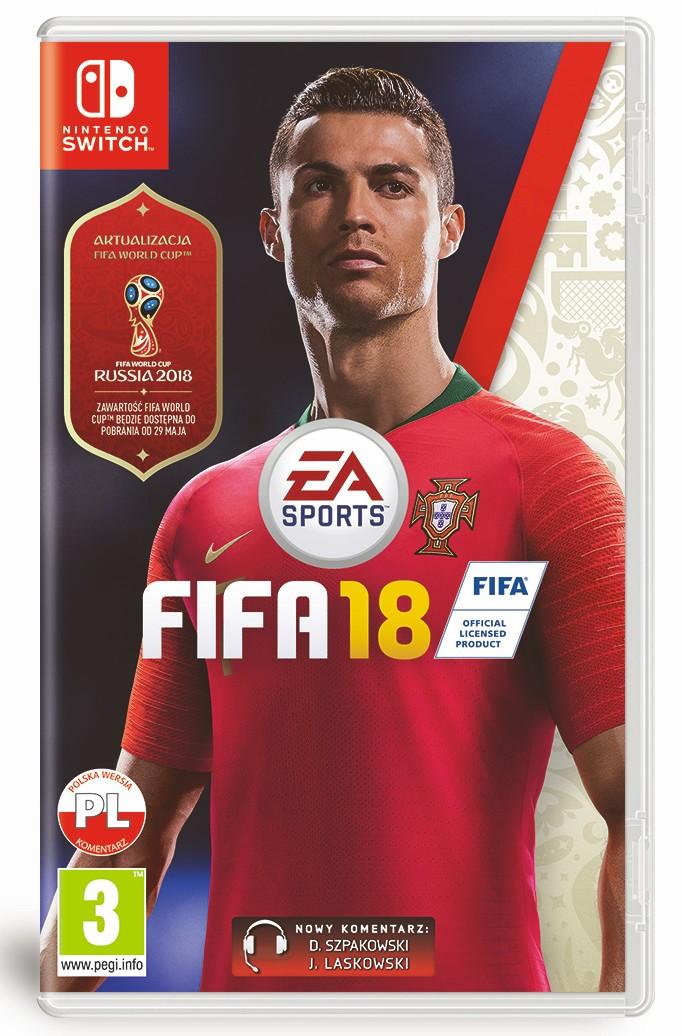 FIFA 18 + aktualizacja 2018 FIFA World Cup Russia  Gra na Nintendo Switch
