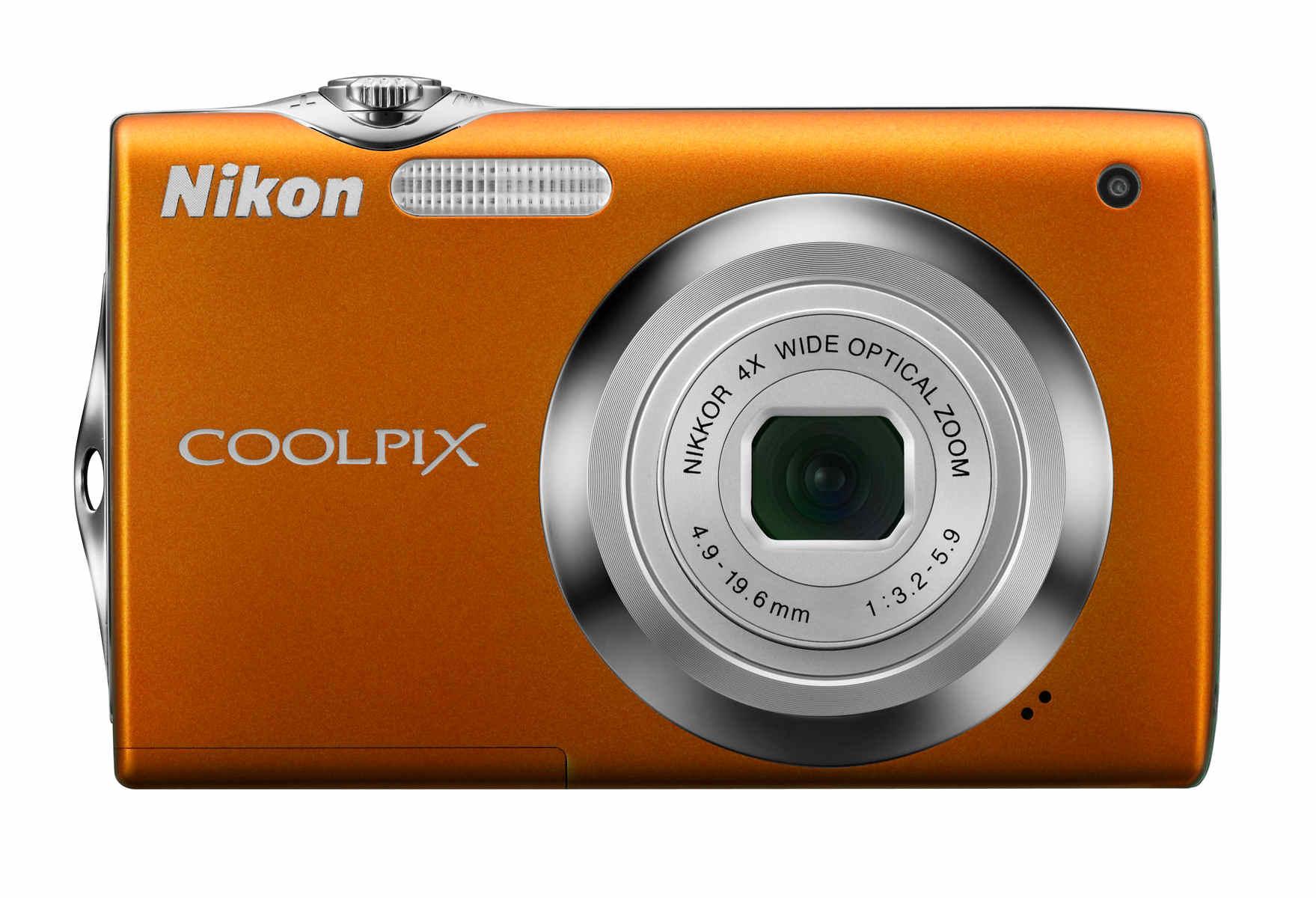 Nikon Coolpix S3000 (pomarańczowy)