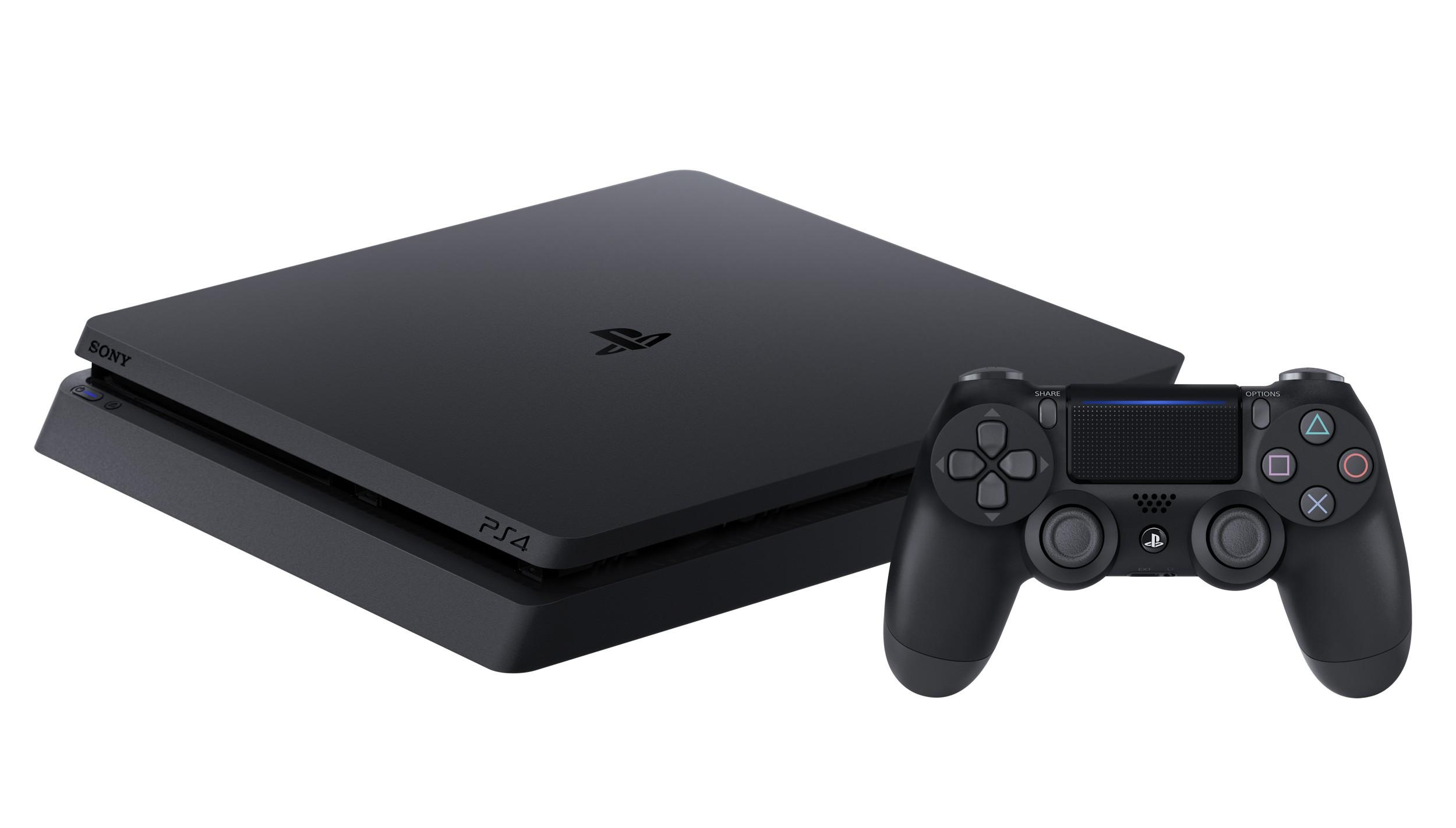 Sony PlayStation 4 Slim 1TB + FIFA 18 + 2 pady - Dobra cena