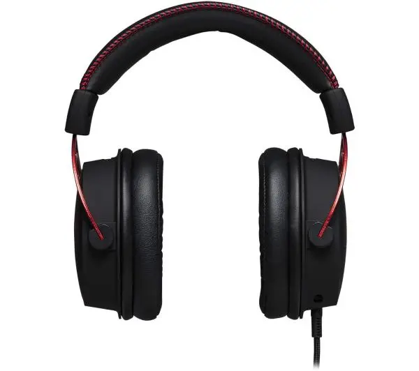 HyperX Cloud Alpha HX-HSCA-RD/EM Nauszne Czarno-czerwony
