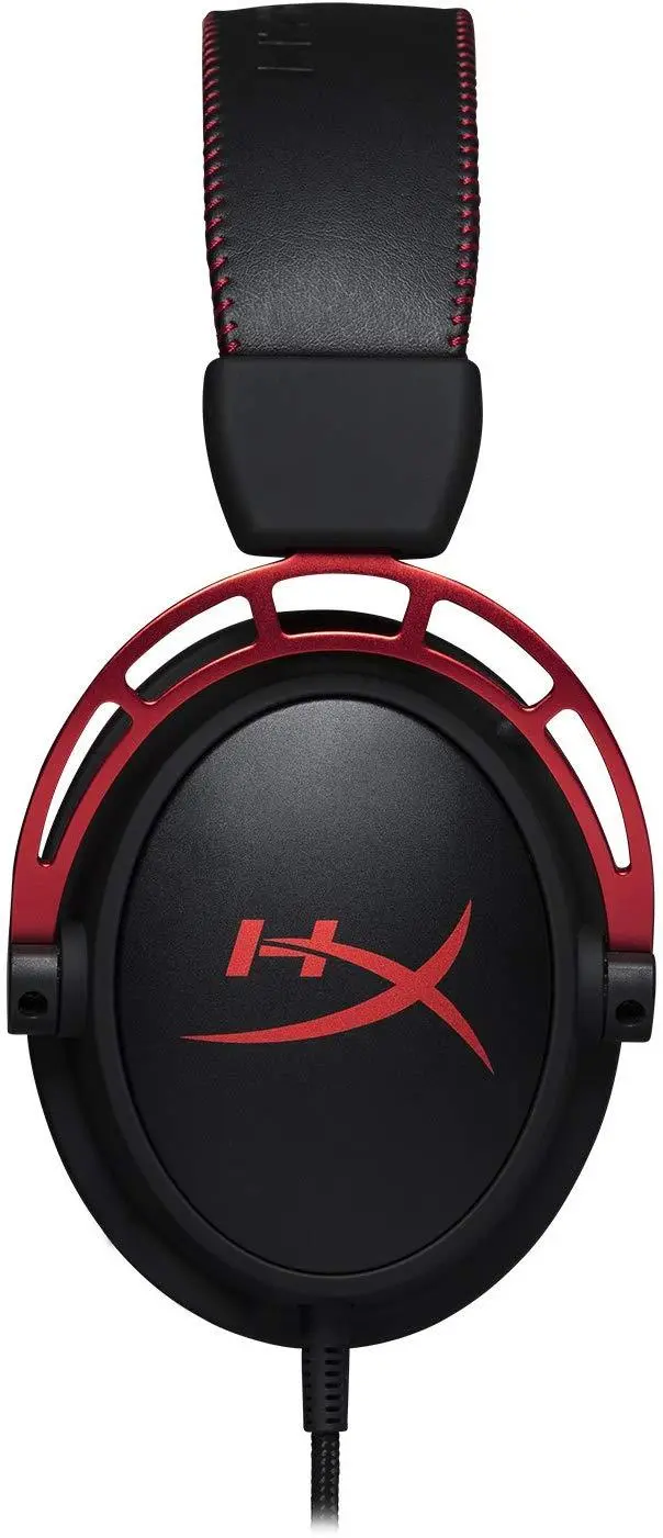Słuchawki przewodowe z mikrofonem HyperX Cloud Alpha HX-HSCA-RD/EM Nauszne Czarno-czerwony
