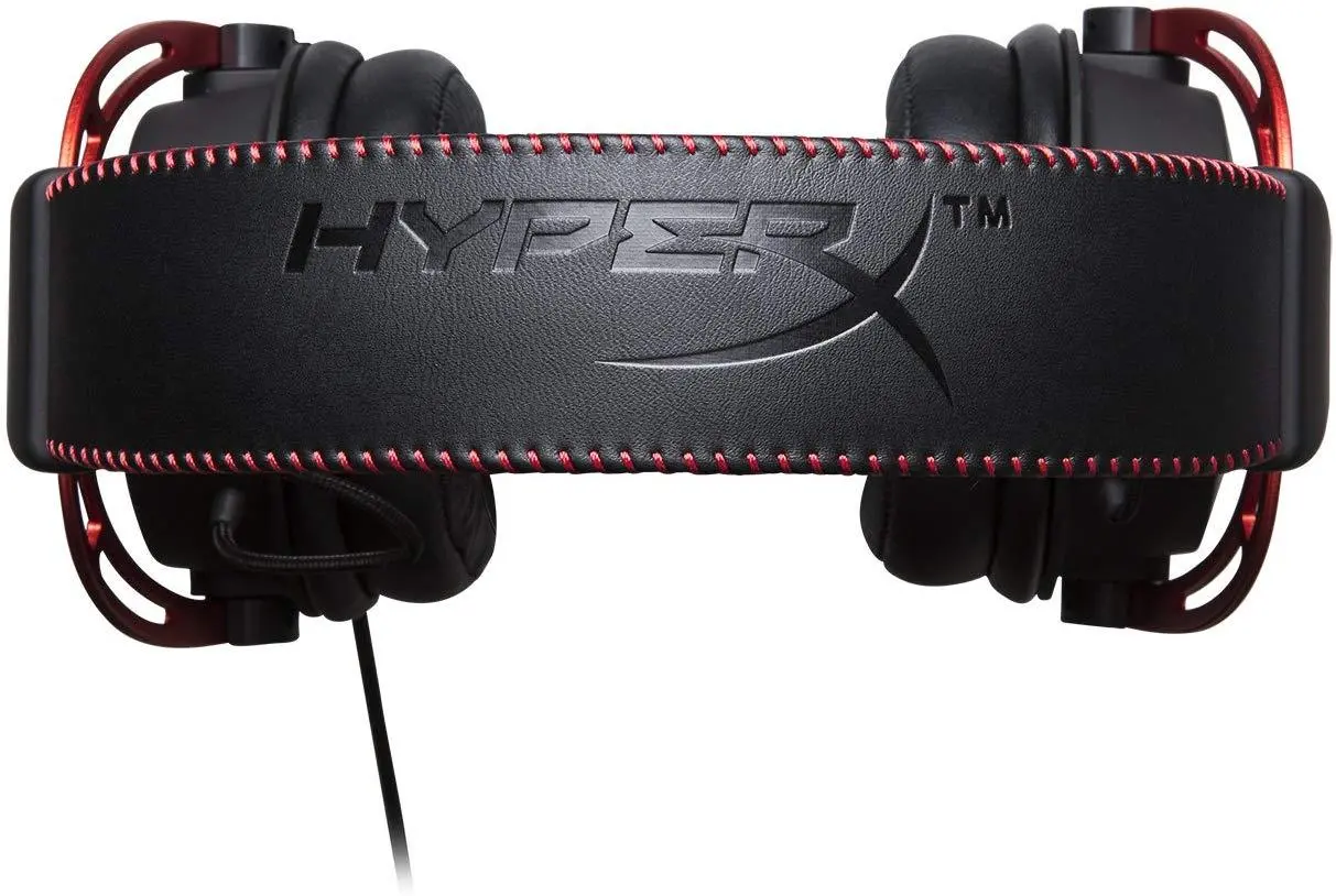 Słuchawki przewodowe z mikrofonem HyperX Cloud Alpha HX-HSCA-RD/EM Nauszne Czarno-czerwony