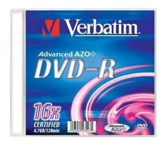 Płyta Verbatim DVD-R Advanced AZO Slim Case 1szt.