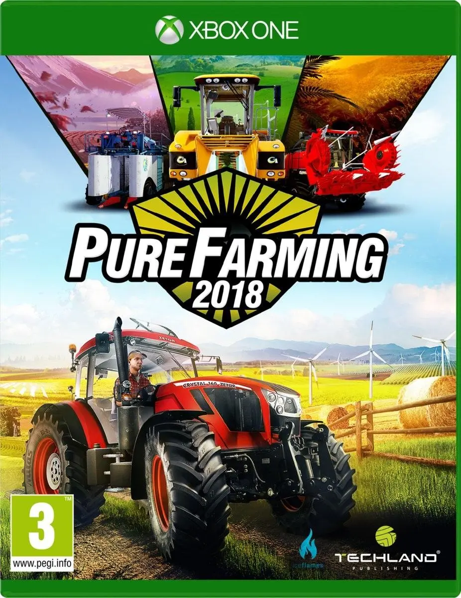Pure Farming 2018 Gra na Xbox One (Kompatybilna z Xbox Series X)