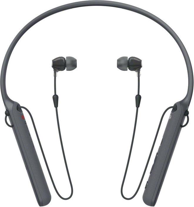 Słuchawki bezprzewodowe Sony WI-C400 (czarny) - Opinie, Cena - RTV