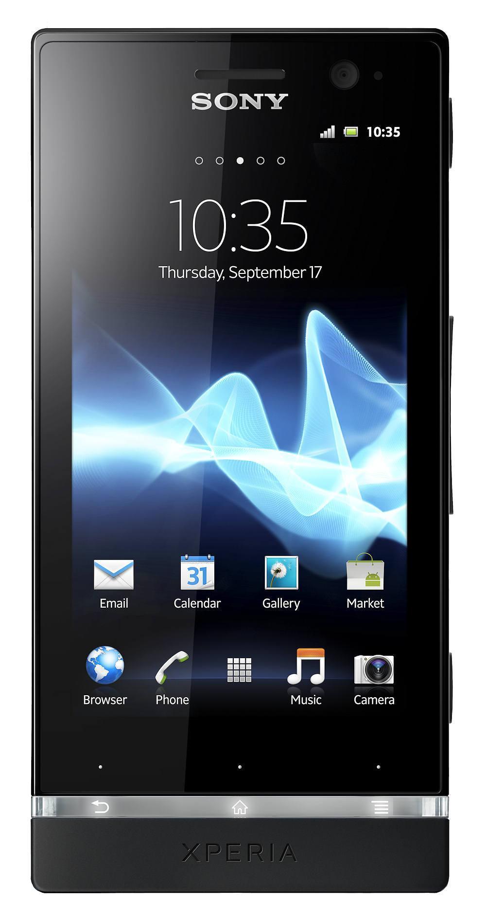 Sony Xperia U (czarno-biały)
