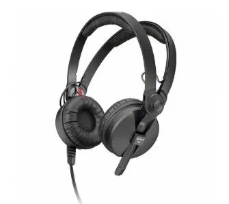 Słuchawki przewodowe Sennheiser HD 25-1 II Basic Edition Nauszne Czarno-szary