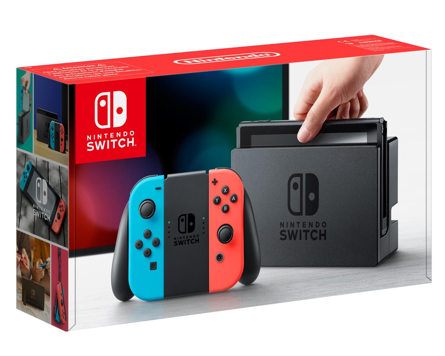 Nintendo Switch Joy-Con (czerwono-niebieski) + Splatoon 2
