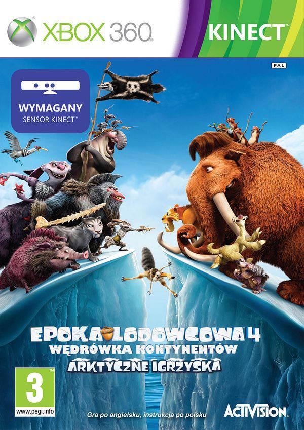 Epoka Lodowcowa 4 Wędrówka Kontynentów Arktyczne Igrzyska w Sklepie RTV
