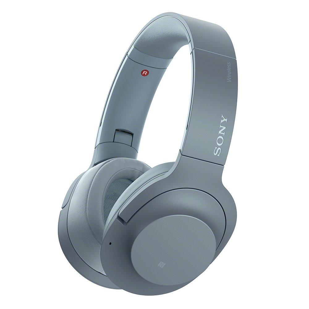 Słuchawki bezprzewodowe Sony WH-H900N ANC - nauszne - Bluetooth 4.1 - niebieski