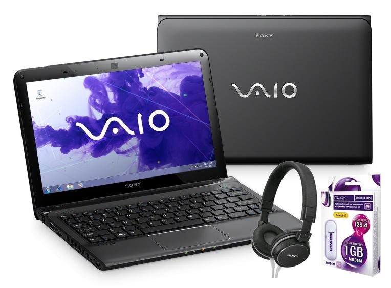 Sony VAIO SVE1111M1E Grafika Win7 + modem 3G + słuchawki