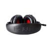 Słuchawki przewodowe z mikrofonem E-BLUE Conqueror EHS011BK Nauszne Czarno-czerwony