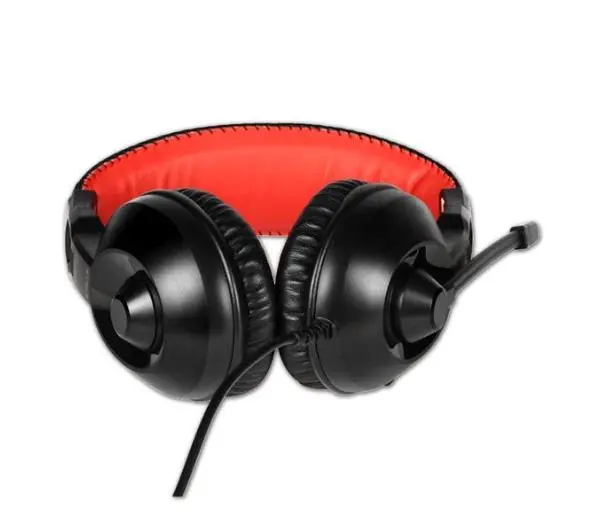 E-BLUE Conqueror EHS011BK Nauszne Czarno-czerwony