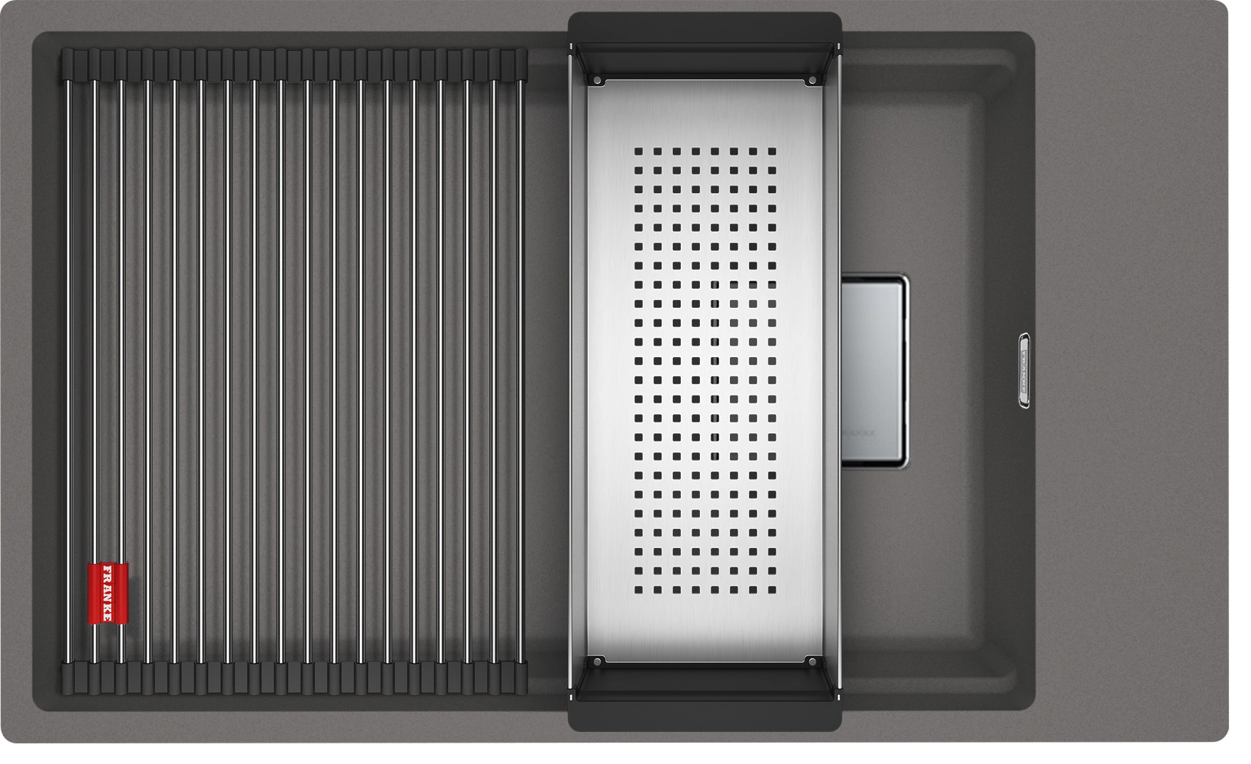 Zlewozmywak Franke Kanon KNG 110-62 Granitowy Kamienny szary