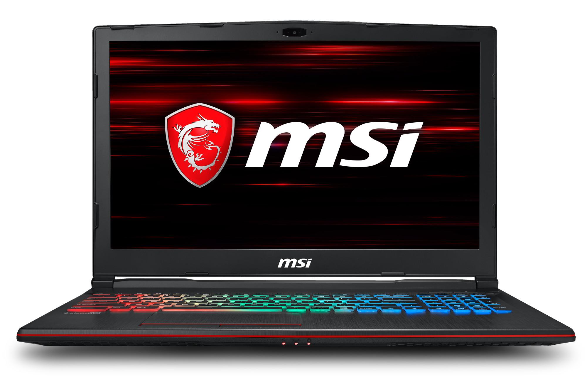 MSI Leopard 8RE GP63 15,6" Intel® Core™ i7-8750H 8GB RAM 1TB Dysk GTX1060 Grafika Win10