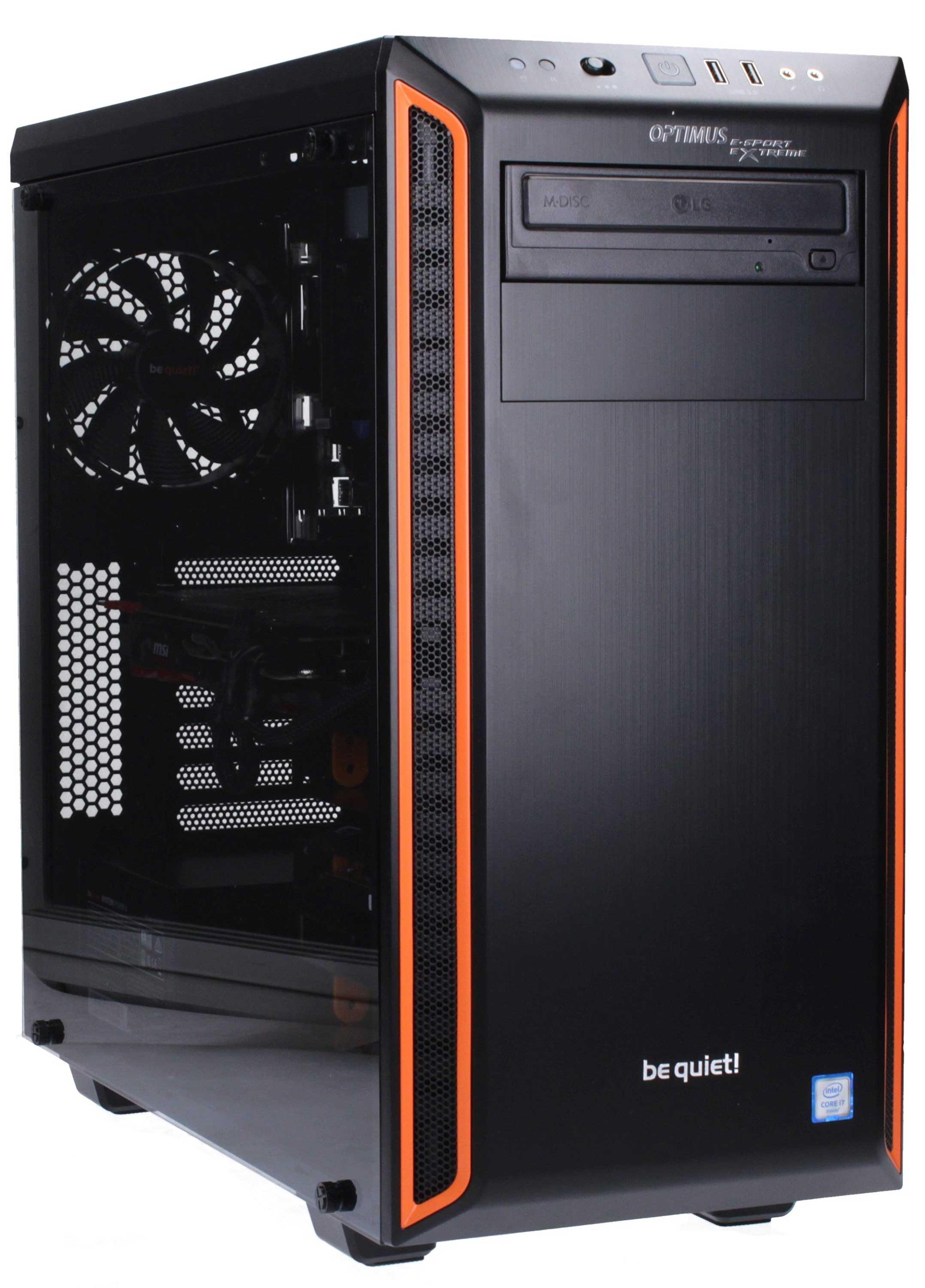 Optimus E-Sport Extreme Intel® Core™ i5-7600 16GB 1TB 180GB SDD GTX1070 W10