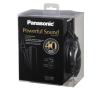 Słuchawki przewodowe Panasonic RP-HTF295E-K Nauszne Czarny