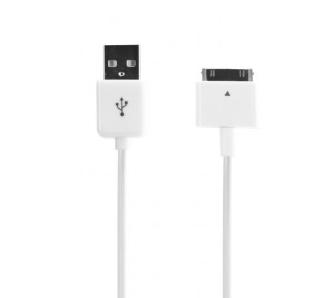 Kabel Xqisit Charge & Sync 30 Pin-USB A Biały