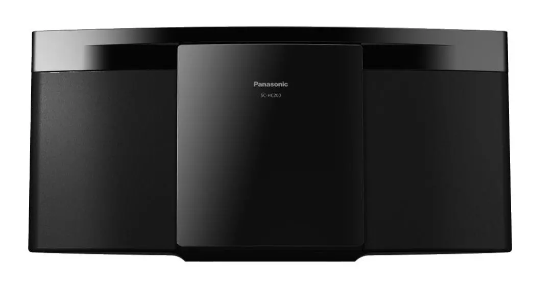 Wieża Panasonic SC-HC200 20W Bluetooth Radio FM Czarny