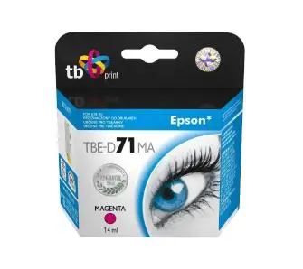 Tusz TB Print TBE-D71MA (zamiennik T0713) Purpurowy 12 ml