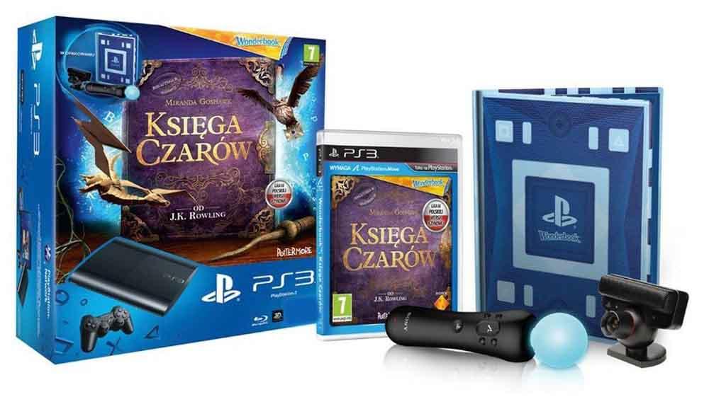 Sony PlayStation 3 Super Slim Wonderbook: Księga Czarów