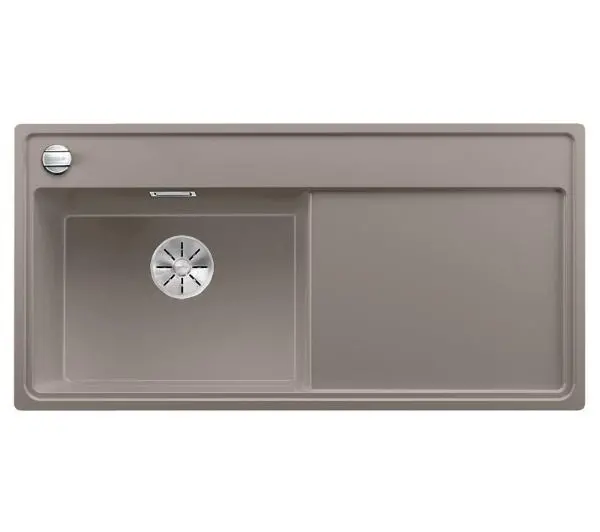 Zlewozmywaki kuchenne - Blanco ZENAR XL 6 S 524007 Komora z lewej strony Granitowy Tartufo