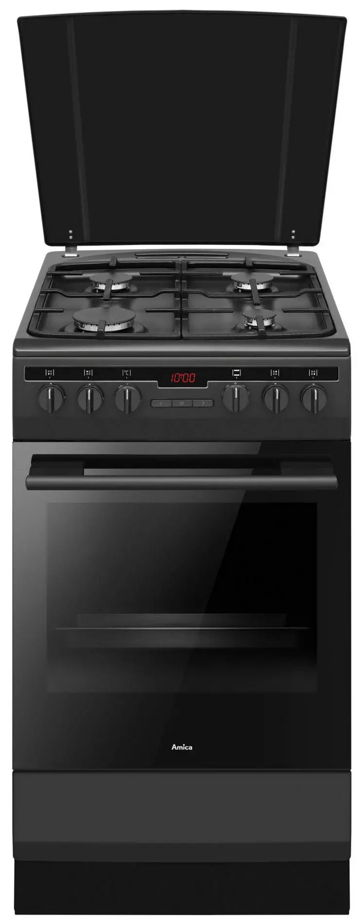 Kuchnia gazowo-elektryczna Amica 57GED2.33HZpTaA(Bm) Termoobieg