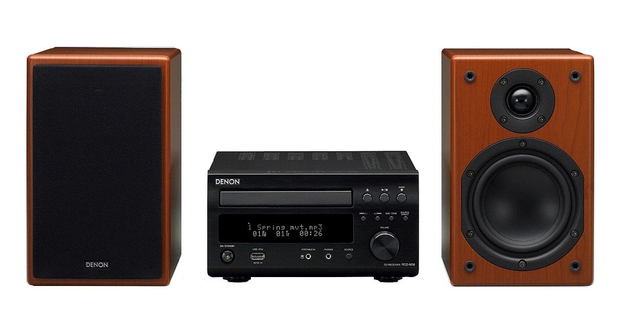 Wieża Denon RCD-M38 (czarny) + SC-M37 (wiśniowy) - Opinie