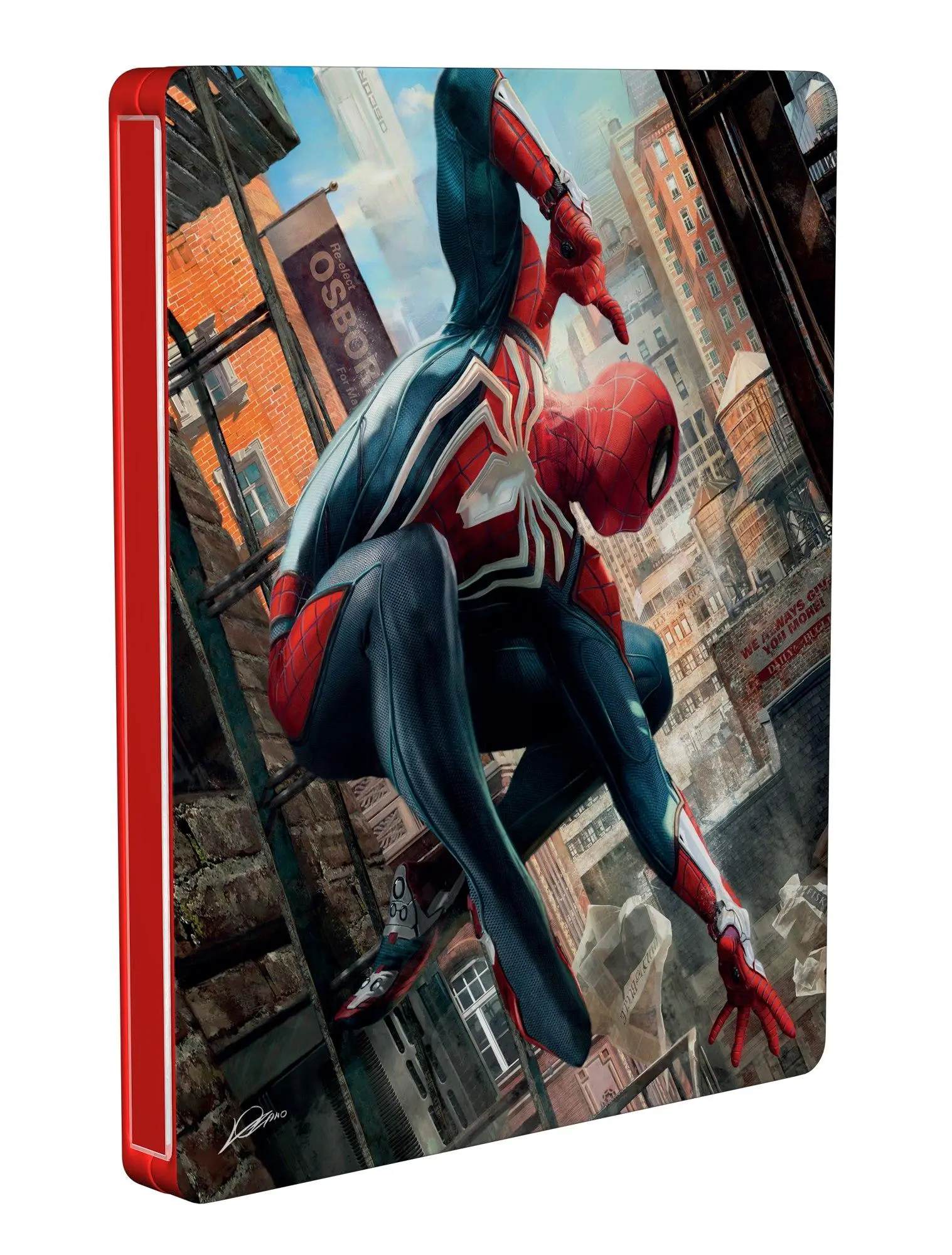 Marvel’s Spider-Man + steelbook Gra na PS4 (Kompatybilna z PS5)