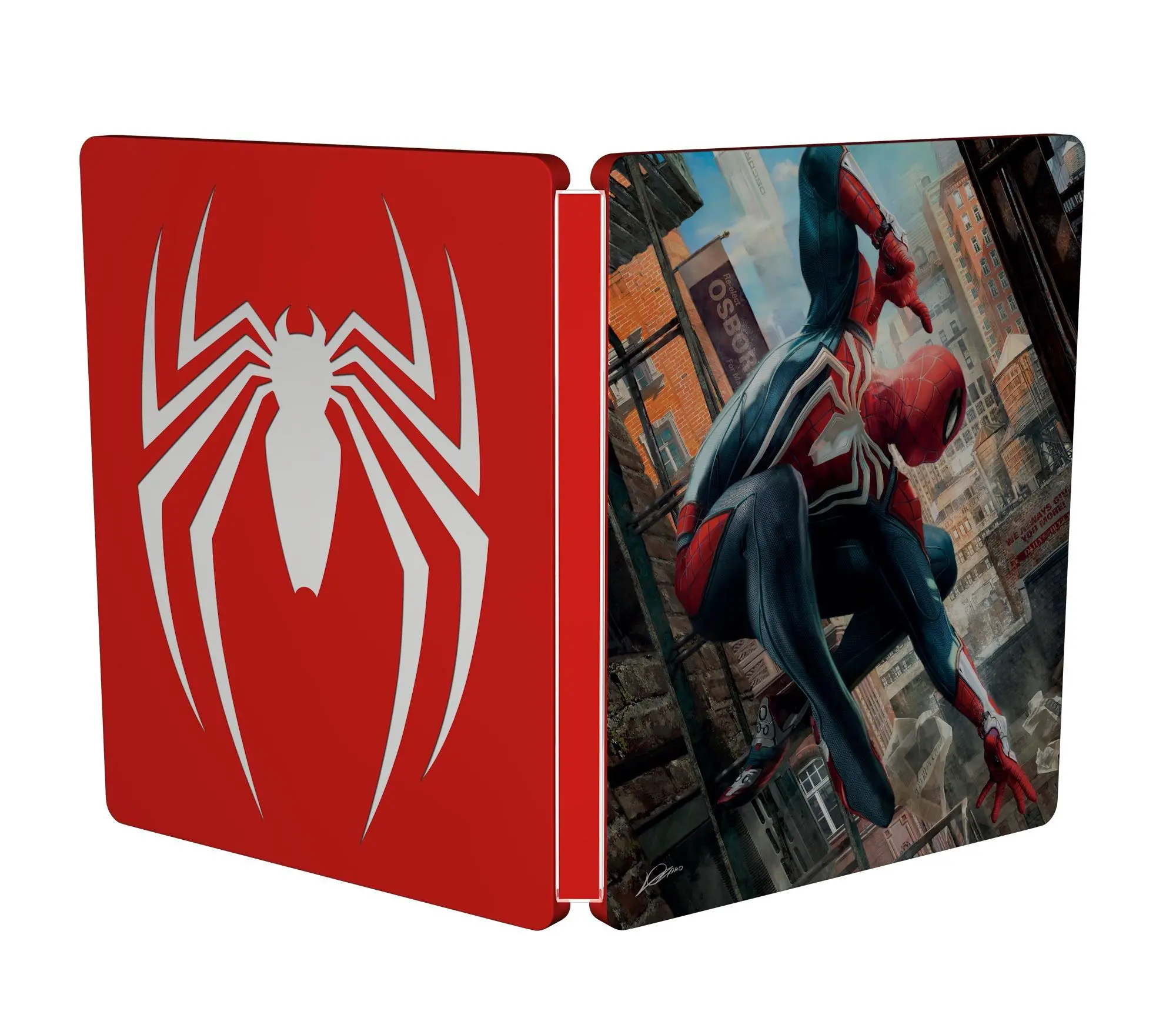 Marvel’s Spider-Man + steelbook Gra na PS4 (Kompatybilna z PS5)