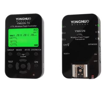 Zestaw do wyzwolenia Yongnuo YN-622C KIT LCD