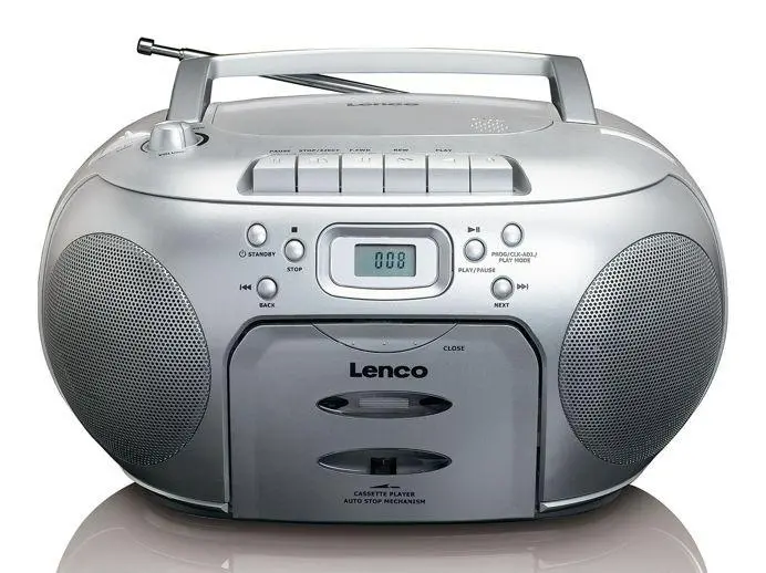 Radioodtwarzacz Lenco SCD-420 Srebrny