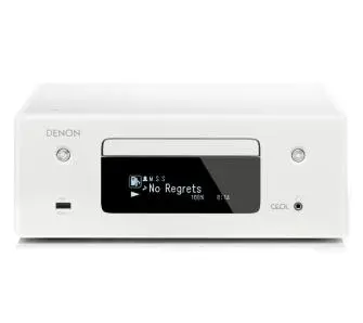 Wieża Denon RCD-N10 120W Wi-Fi Bluetooth Radio FM, Internetowe Biały