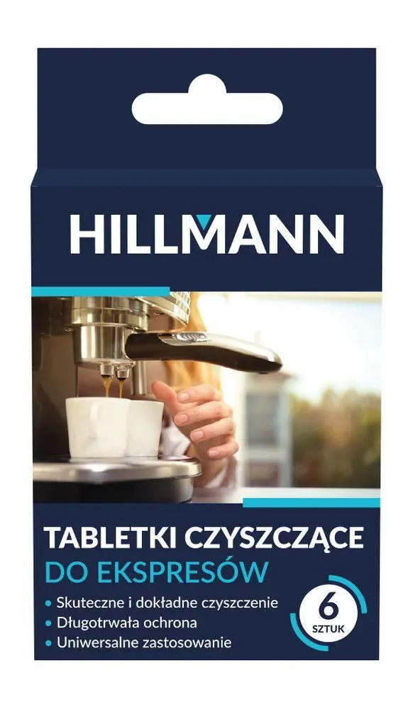 Tabletki czyszczące HILLMANN AGDCH03 6szt.