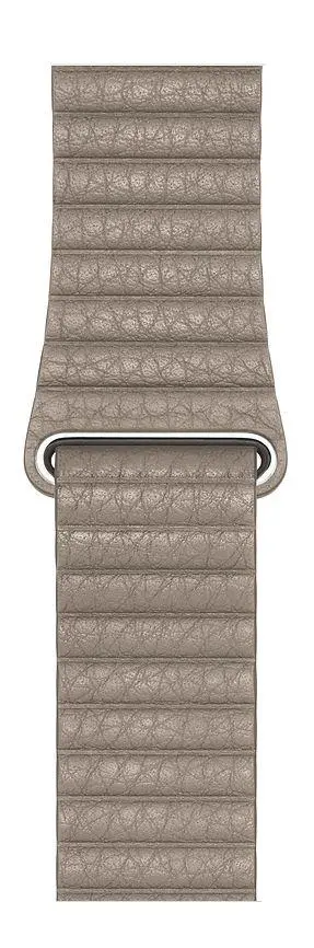 Pasek Apple Skórzany Leather Loop Watch 44mm L Piaskowy