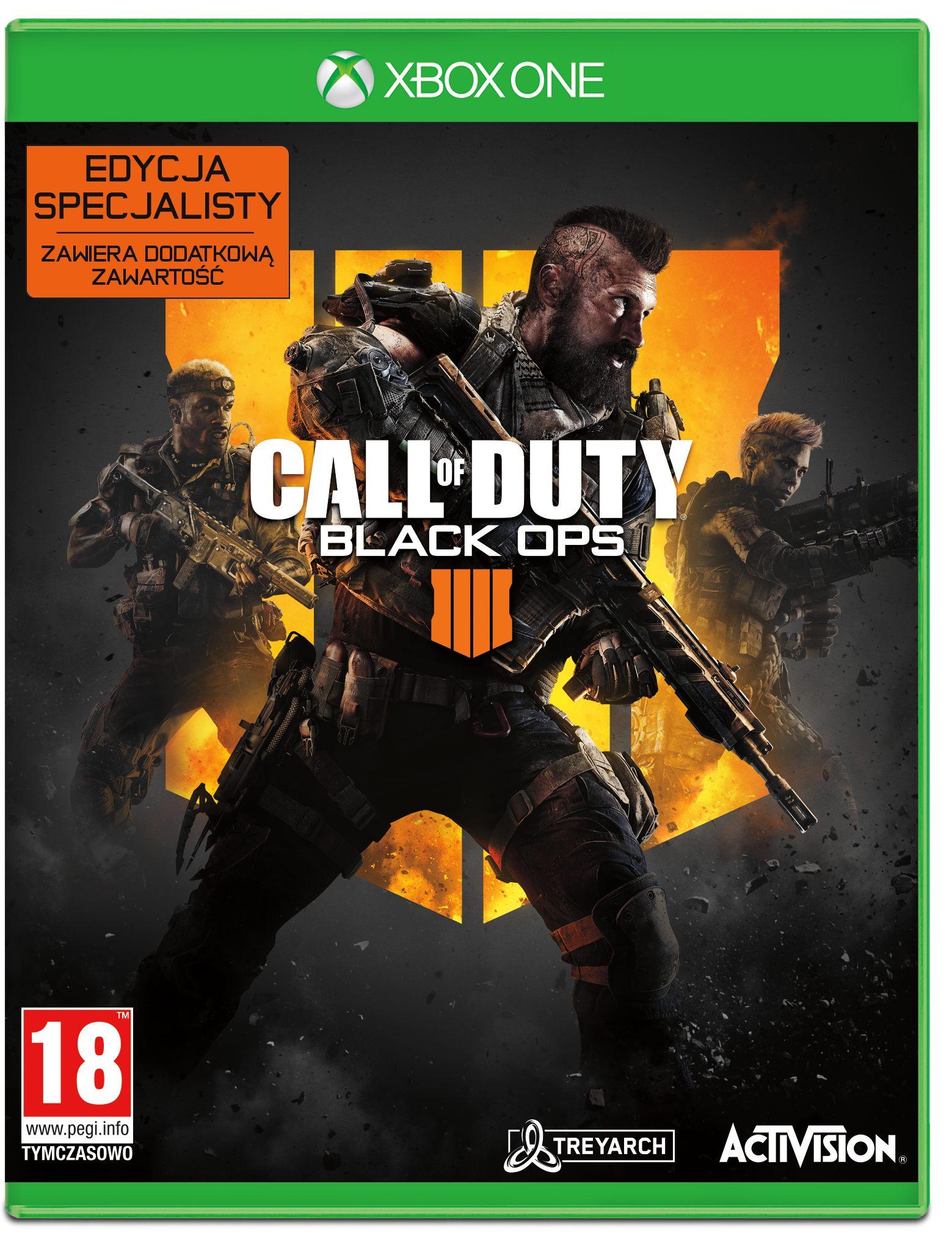 Call of Duty: Black Ops IV - Edycja Specjalisty Gra na Xbox One (Kompatybilna z Xbox Series X)