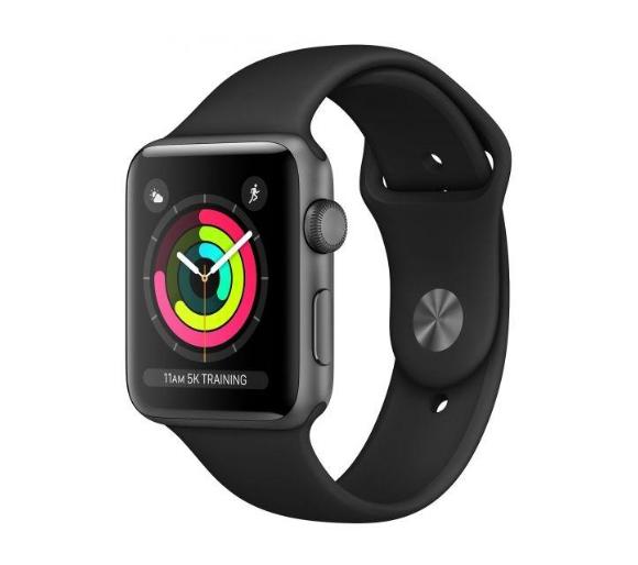 Smartwatch Apple Watch Series 3 GPS 42mm (czarny-sport)