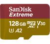 Karta pamięci SanDisk microSDXC 128GB Extreme U3 V30 UHS-I A2 160/90MB/s