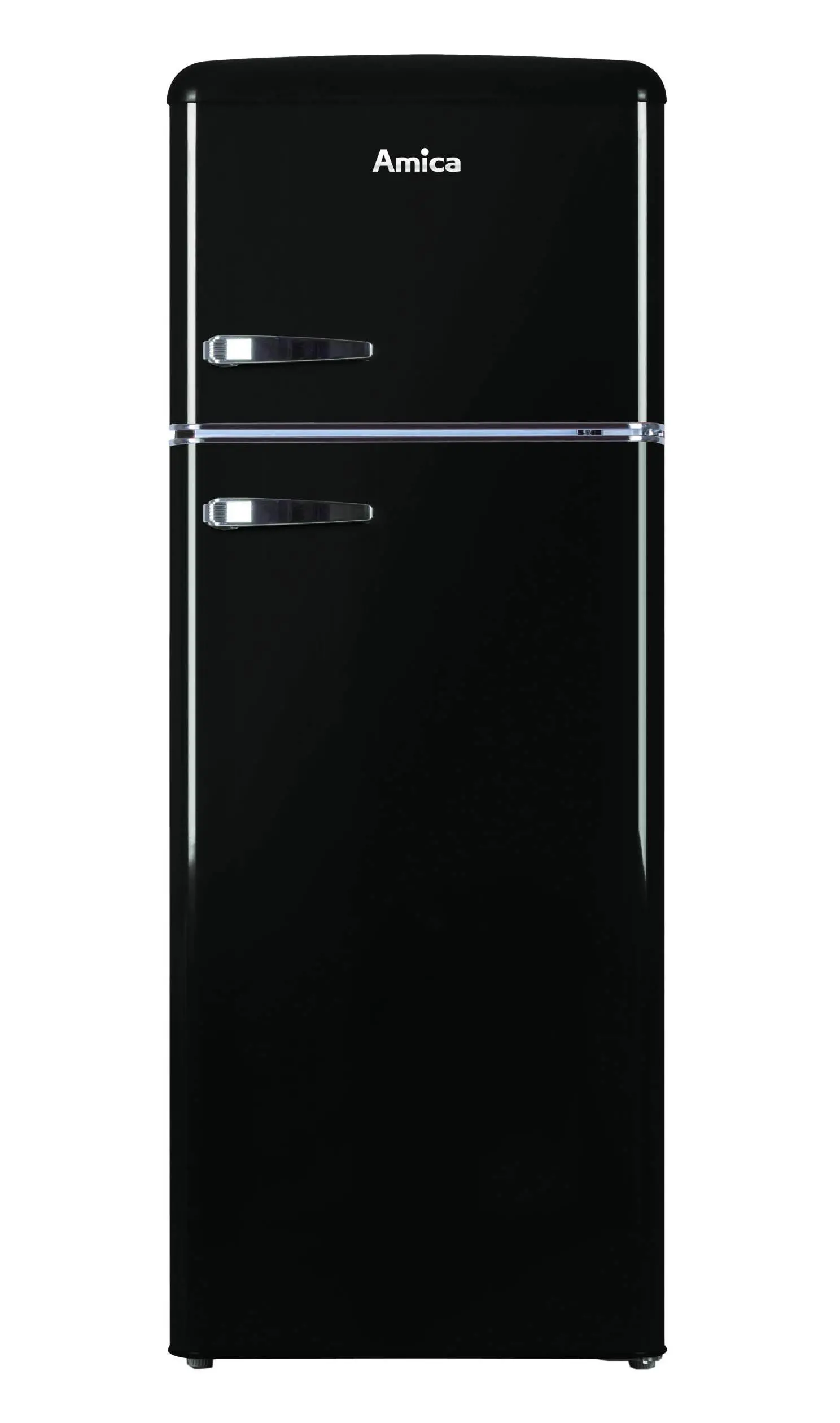 Lodówka Amica KGC15634S 144cm Czarny