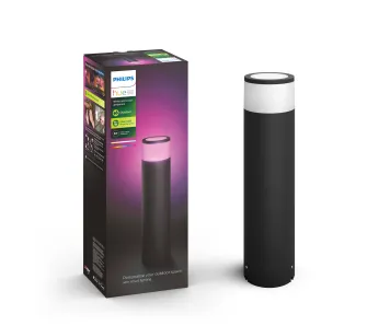 Zewnętrzna latarnia Philips Calla Hule Large Outdoor Pedestal Black 17437/30/P7