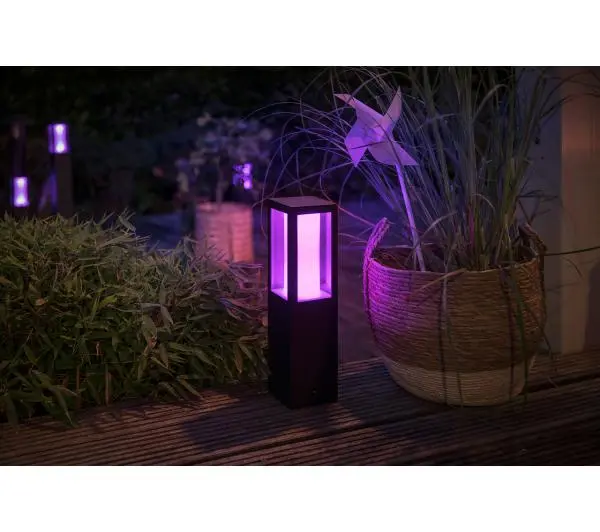 Philips Hue Outdoor Pedestal Light Black 17431/30/P7 - Kup na Raty - RRSO 0%