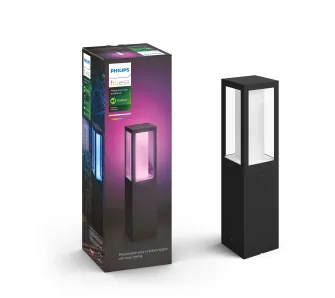 Zewnętrzna latarnia Philips Hue Outdoor Pedestal Light Black 17431/30/P7