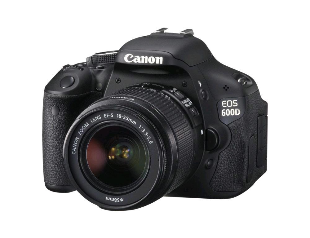 Lustrzanka Canon EOS 600D + 18 - 55 mm DC III
