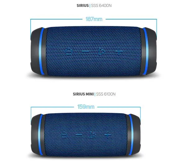 Sencor Sirius SSS 6400N NFC 30W Niebieski